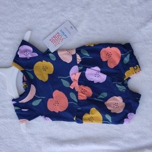 Baby Girl Floral Romper NWT